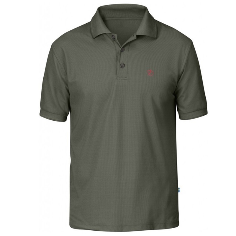 Fjällräven Crowley Piqué Shirt Herren Poloshirt mountain grey hier im Fjällräven-Shop günstig online bestellen