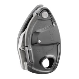 Petzl Grigri+ Sicherungsgerät mit Bremskraftunterstützung grau 8,5 bis 11 mm hier im Petzl-Shop günstig online bestellen