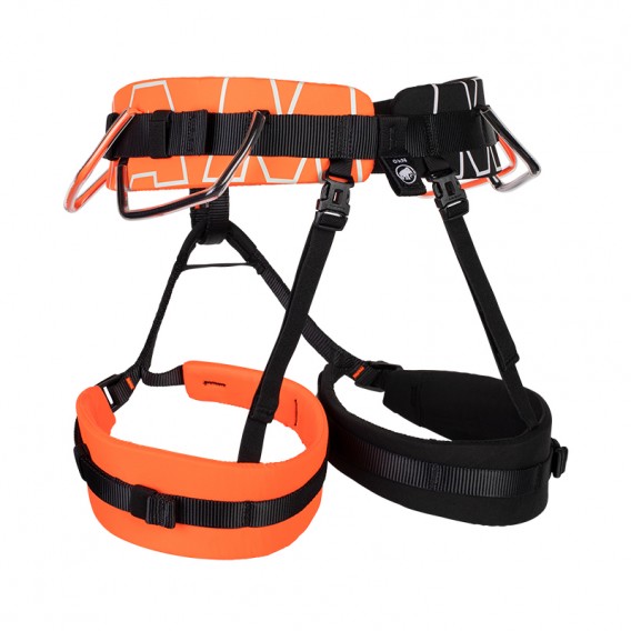 Mammut 4 Slide Harness Klettergurt Sitzgurt vibrant orange-black hier im Mammut-Shop günstig online bestellen