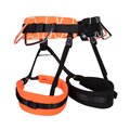 Mammut 4 Slide Harness Klettergurt Sitzgurt vibrant orange-black