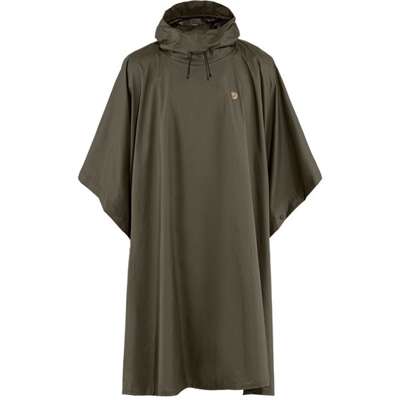 Fjällräven Poncho Regenponcho dark olive hier im Fjällräven-Shop günstig online bestellen