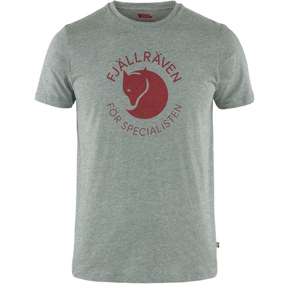 Fjällräven Fox T-Shirt Herren Kurzarmshirt grey melange hier im Fjällräven-Shop günstig online bestellen