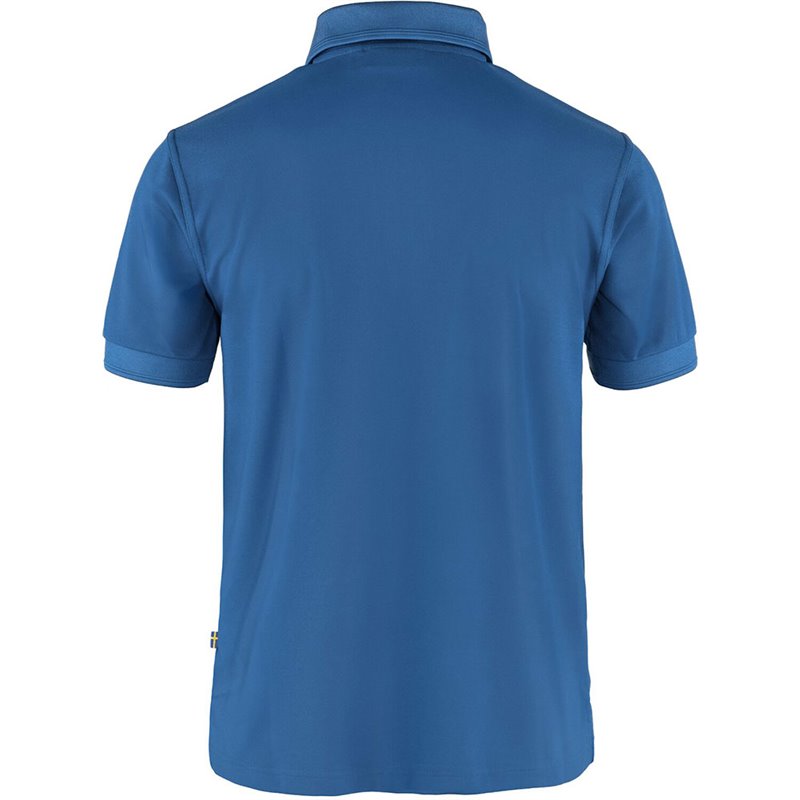 Fjällräven Crowley Pique Shirt Herren Poloshirt alpine blue hier im Fjällräven-Shop günstig online bestellen