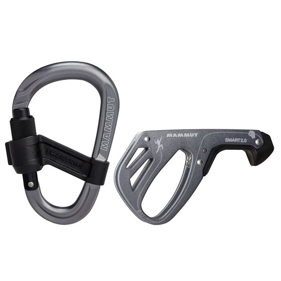 Mammut Smart 2.0 Belay Package Seilklemme Sicherungsgerät grey hier im Mammut-Shop günstig online bestellen