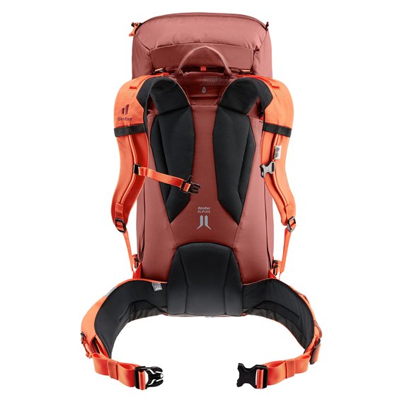 Deuter Guide 34+8 Alpinrucksack Wanderrucksack redwood-papaya hier im Deuter-Shop günstig online bestellen