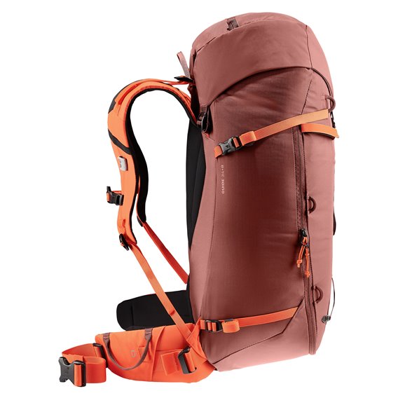 Deuter Guide 34+8 Alpinrucksack Wanderrucksack redwood-papaya hier im Deuter-Shop günstig online bestellen