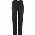 Fjällräven Abisko Hike Zip-Off Trousers Regular Damen Wanderhose black