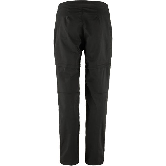 Fjällräven Abisko Hike Zip-Off Trousers Regular Damen Wanderhose black hier im Fjällräven-Shop günstig online bestellen