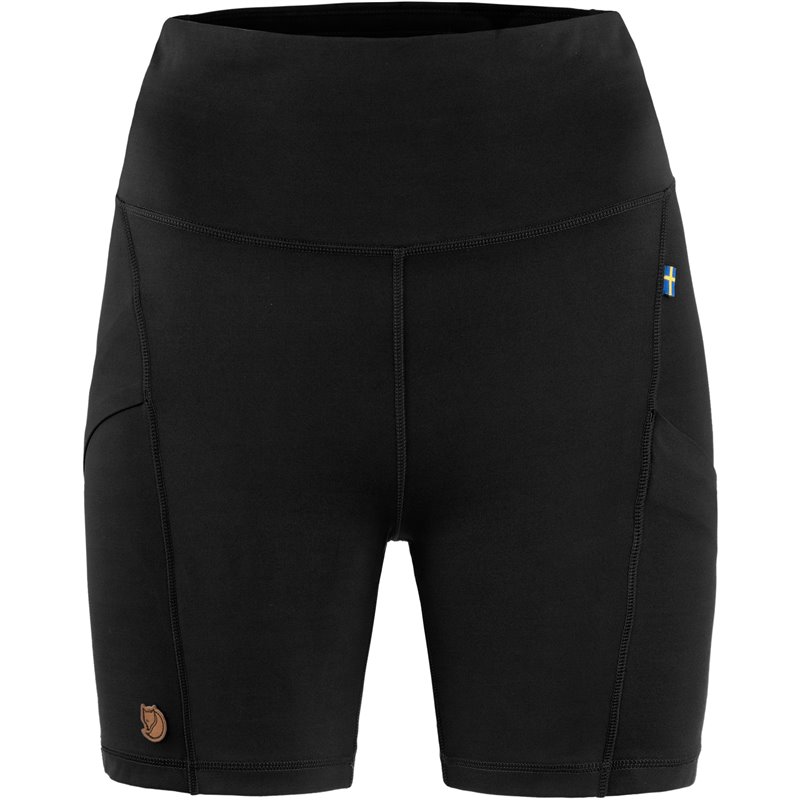 Fjällräven Abisko Short Tights 6 Zoll Damen kurze Wanderhose black hier im Fjällräven-Shop günstig online bestellen