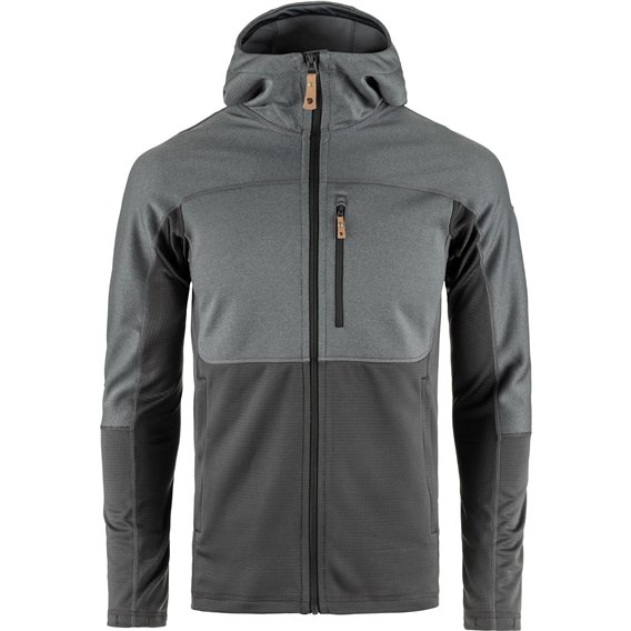 Fjällräven Abisko Trail Fleece Herren Fleecejacke iron grey-grey hier im Fjällräven-Shop günstig online bestellen