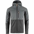 Fjällräven Abisko Trail Fleece Herren Fleecejacke iron grey-grey