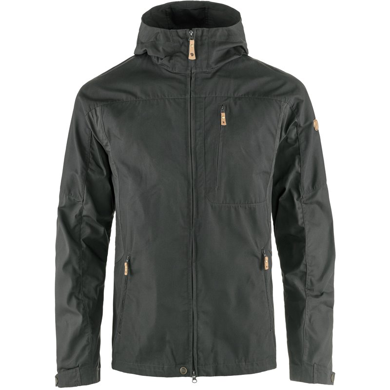 Fjällräven Sten Jacket Herren Übergangsjacke dark grey hier im Fjällräven-Shop günstig online bestellen