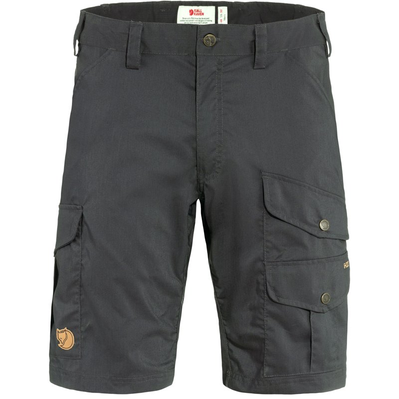 Fjällräven Vidda Pro Lite Shorts Herren kurze Wanderhose dark grey hier im Fjällräven-Shop günstig online bestellen