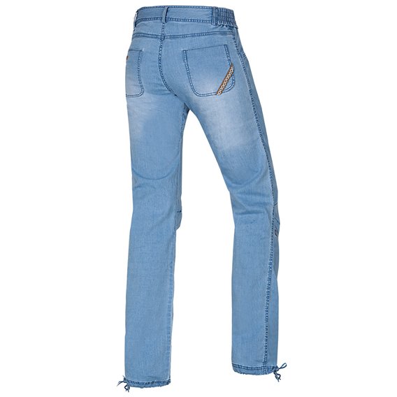 Ocun Inga Jeans Damen Kletterhose light blue hier im Ocun-Shop günstig online bestellen