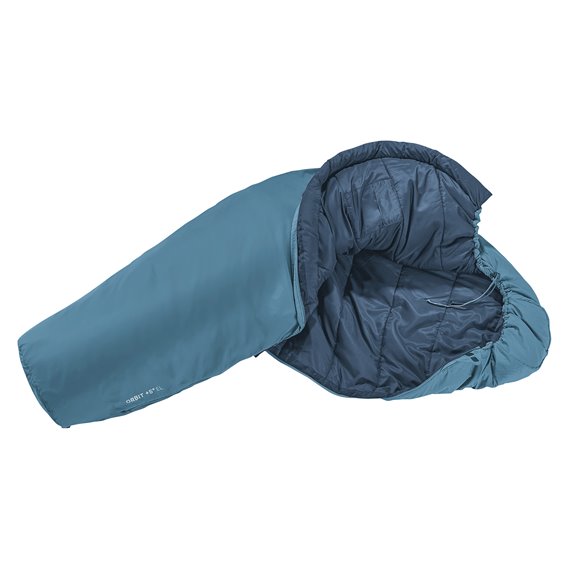 Deuter Orbit +5 EL Schlafsack RV links Kunstfaserschlafsack atlantic-ink hier im Deuter-Shop günstig online bestellen