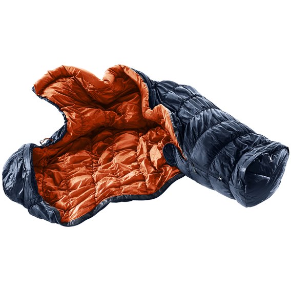 Deuter Exosphere 0 Schlafsack RV rechts Kunstfaserschlafsack ink-paprika hier im Deuter-Shop günstig online bestellen