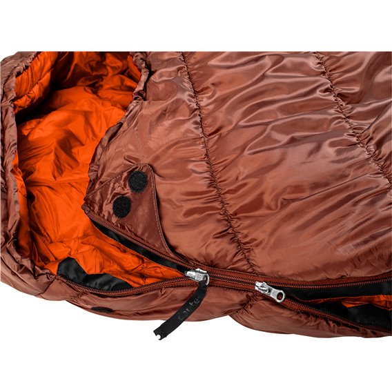 Deuter Exosphere -6 Schlafsack RV rechts Kunstfaserschlafsack umbra-paprika hier im Deuter-Shop günstig online bestellen