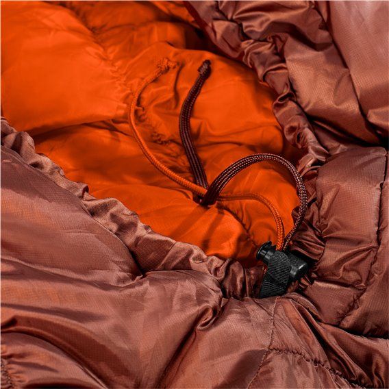 Deuter Exosphere -6 Schlafsack RV rechts Kunstfaserschlafsack umbra-paprika hier im Deuter-Shop günstig online bestellen