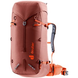 Deuter Guide 44+8 Hochtourenrucksack redwood-papaya hier im Deuter-Shop günstig online bestellen