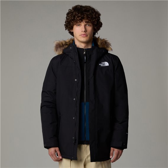 Black north face coat online