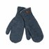 Fuza Wool Alrune Mittens Damen Wollhandschuhe Fäustlinge silver blue