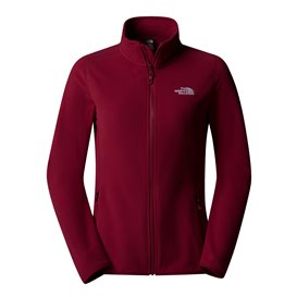 The North Face 100 Glacier Full Zip Damen Fleecejacke beetroot