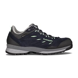 Lowa Delago GTX Lo Damen Wanderschuhe navy-mintgrün