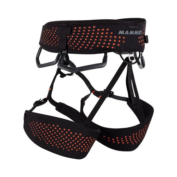 Mammut Comfort Fast Adjust Harness Men Klettergurt Hüftgurt black-safety orange hier im Mammut-Shop günstig online bestellen