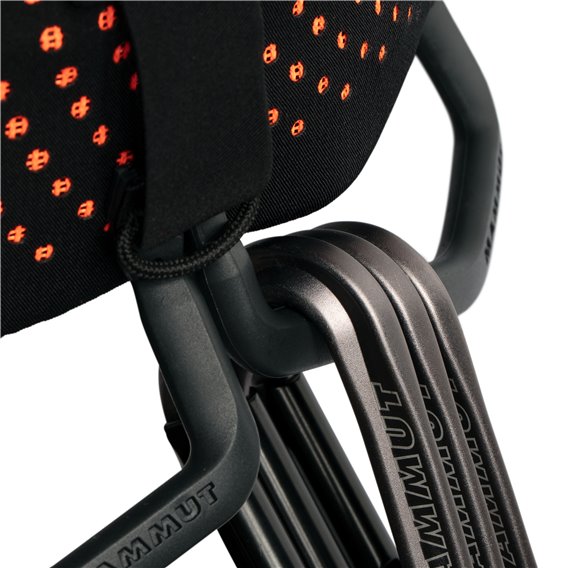 Mammut Comfort Fast Adjust Harness Men Klettergurt Hüftgurt black-safety orange hier im Mammut-Shop günstig online bestellen