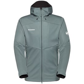 Mammut Ultimate VII SO Hooded Jacket Herren Softshelljacke strata