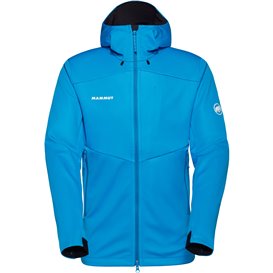 Mammut Ultimate VII SO Hooded Jacket Herren Softshelljacke glacier blue