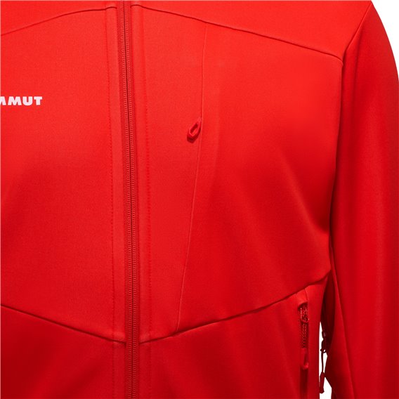 Mammut Ultimate VII SO Hooded Jacket Herren Softshelljacke mammut red hier im Mammut-Shop günstig online bestellen