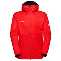 Mammut Ultimate VII SO Hooded Jacket Herren Softshelljacke mammut red