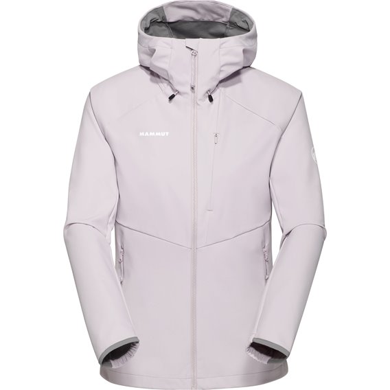 Mammut Ultimate Comfort SO Hooded Jacket Damen Softshelljacke alpine calamint hier im Mammut-Shop günstig online bestellen