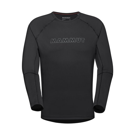 Mammut Selun FL Longsleeve Logo Herren Langarmshirt black hier im Mammut-Shop günstig online bestellen