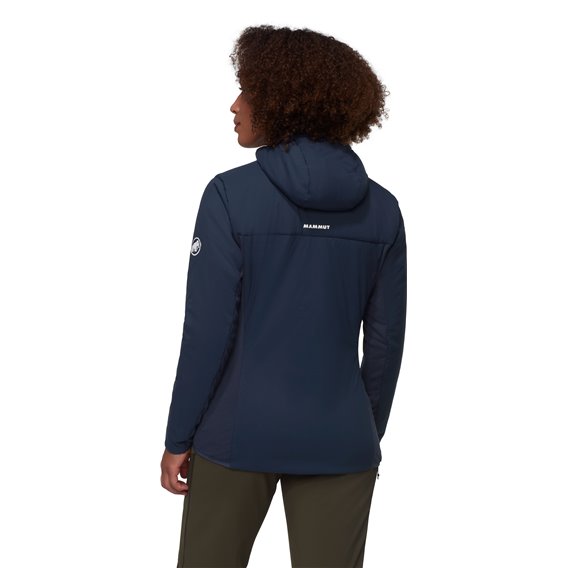 Mammut Rime Light IN Flex Hooded Jacket Damen Hybridjacke Isolationsjacke marine hier im Mammut-Shop günstig online bestellen