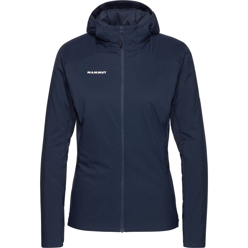 Mammut Rime Light IN Flex Hooded Jacket Damen Hybridjacke Isolationsjacke marine hier im Mammut-Shop günstig online bestellen