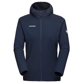 Mammut Rime Light IN Flex Hooded Jacket Damen Hybridjacke Isolationsjacke marine