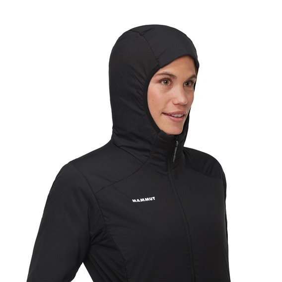 Mammut Rime Light IN Flex Hooded Jacket Damen Hybridjacke Isolationsjacke black hier im Mammut-Shop günstig online bestellen