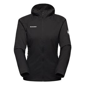 Mammut Rime Light IN Flex Hooded Jacket Damen Hybridjacke Isolationsjacke black