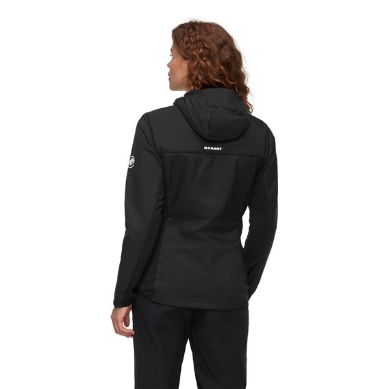 Mammut Rime Light IN Flex Hooded Jacket Damen Hybridjacke Isolationsjacke black hier im Mammut-Shop günstig online bestellen