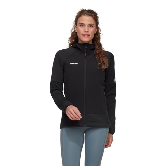 Mammut Massone ML Hooded Jacket Damen Midlayer black hier im Mammut-Shop günstig online bestellen