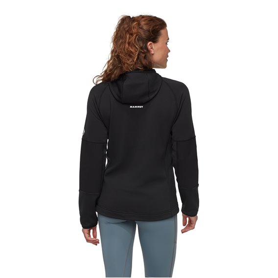 Mammut Massone ML Hooded Jacket Damen Midlayer black hier im Mammut-Shop günstig online bestellen