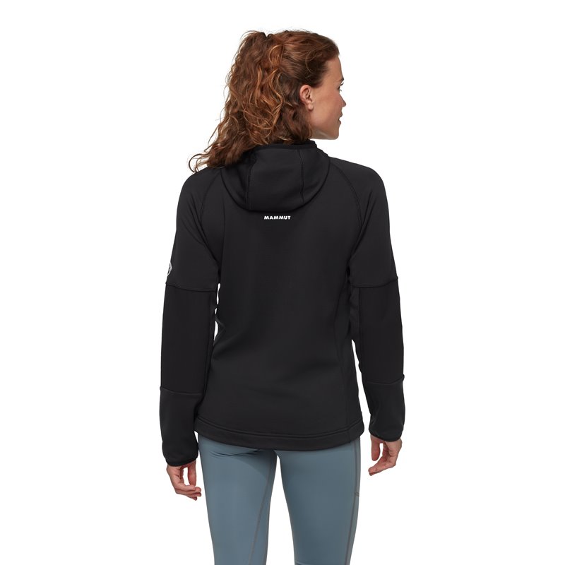 Mammut Massone ML Hooded Jacket Damen Midlayer black hier im Mammut-Shop günstig online bestellen