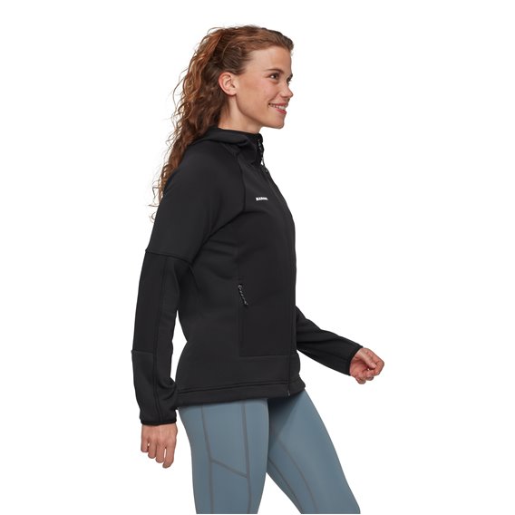 Mammut Massone ML Hooded Jacket Damen Midlayer black hier im Mammut-Shop günstig online bestellen