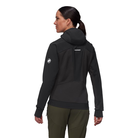 Mammut Aenergy SO Hybrid Hooded Jacket Damen Softshelljacke black hier im Mammut-Shop günstig online bestellen