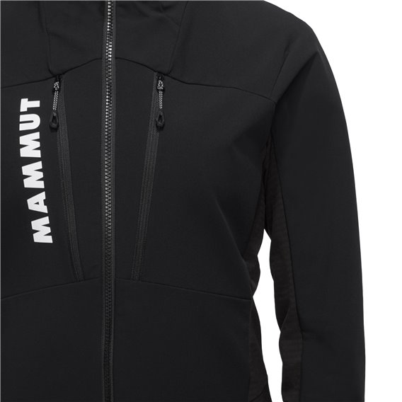 Mammut Aenergy SO Hybrid Hooded Jacket Damen Softshelljacke black hier im Mammut-Shop günstig online bestellen