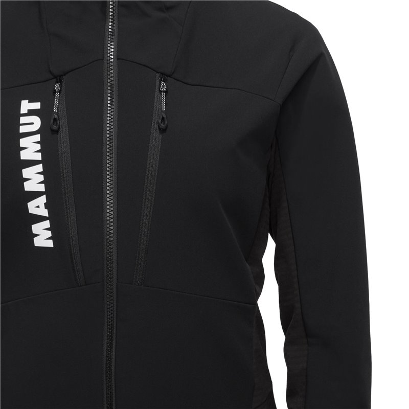 Mammut Aenergy SO Hybrid Hooded Jacket Damen Softshelljacke black hier im Mammut-Shop günstig online bestellen