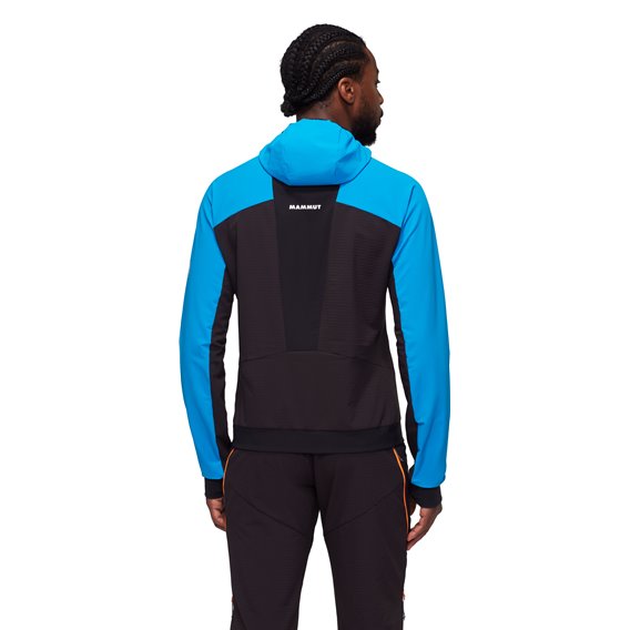 Mammut Aenergy SO Hybrid Hooded Jacket Herren Softshelljacke glacier blue-black hier im Mammut-Shop günstig online bestellen