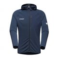 Mammut Aenergy Light ML Hooded Jacket Herren Fleecejacke Midlayer marine